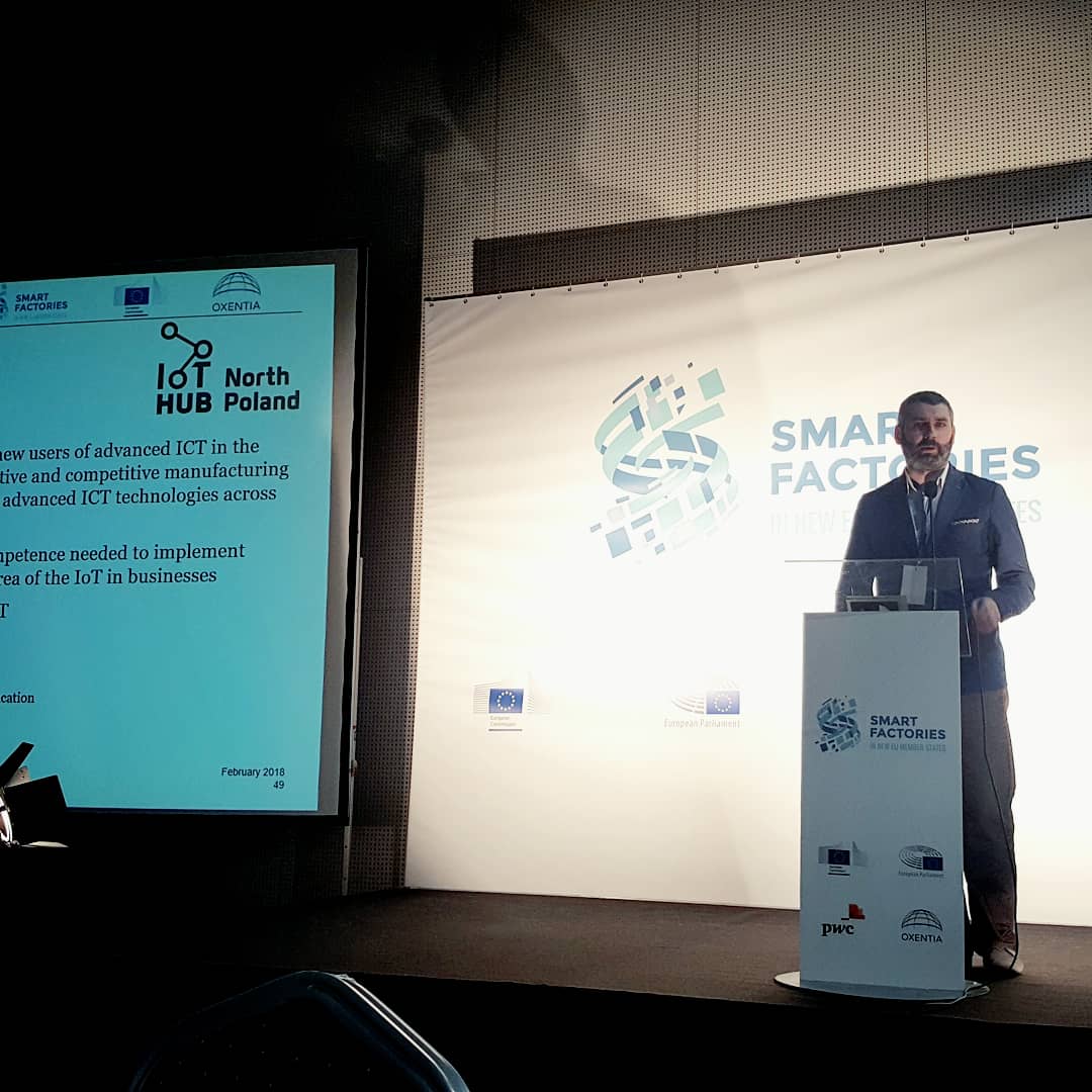 Digital Innovation Hubs is our today topic for discussion in the kick-off meeting (in Sofia) of Smart Factories program run by <a href="/PwC/">PwC</a>. That is the next phase of our #IoTNPHuB development. #EU13DIHs