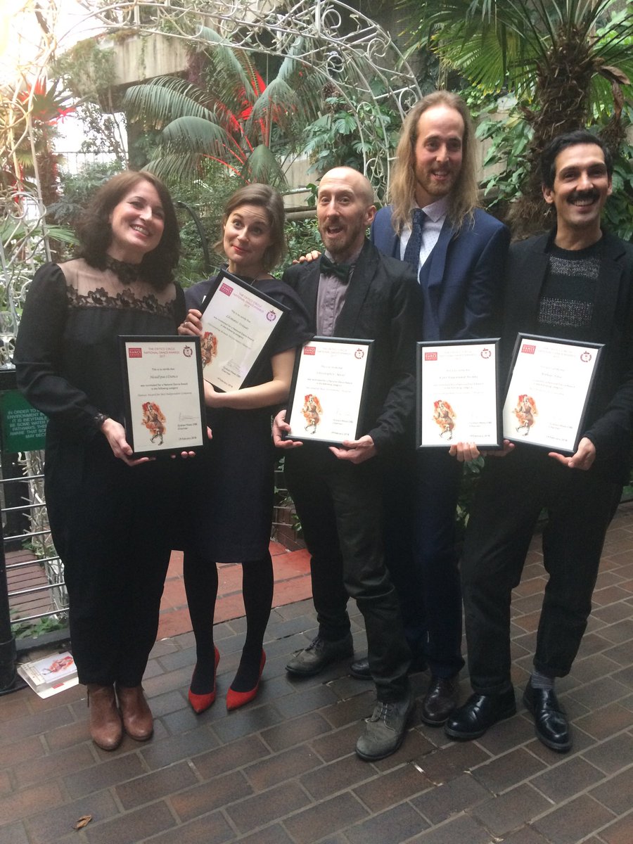 All the #StepmotherStepfathe nominees together at the #NDA2017 this afternoon. Congrats to @headspacedance on your win.