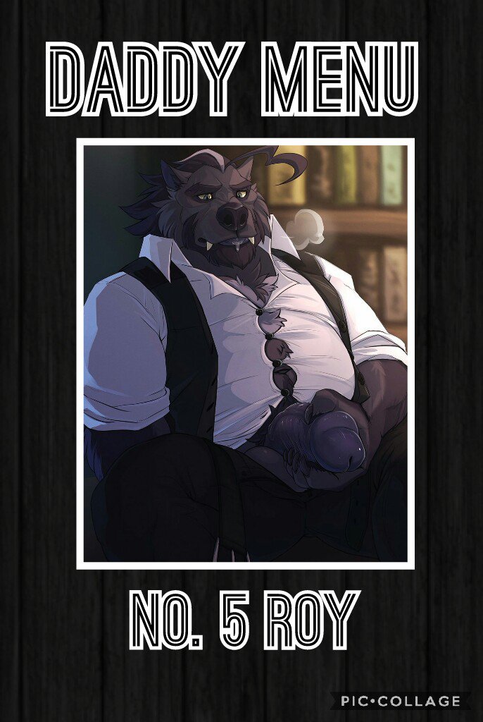 ☆ Daddy Menu. No. 5 Roy. ☆