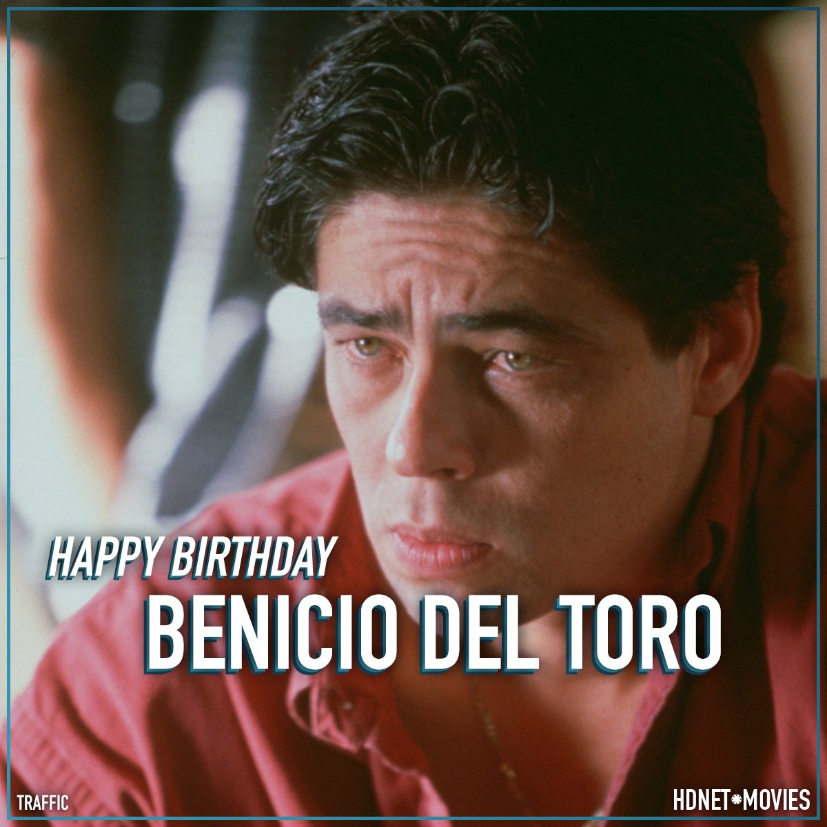 This stud is 51 today! Happy Birthday Benicio del Toro! 