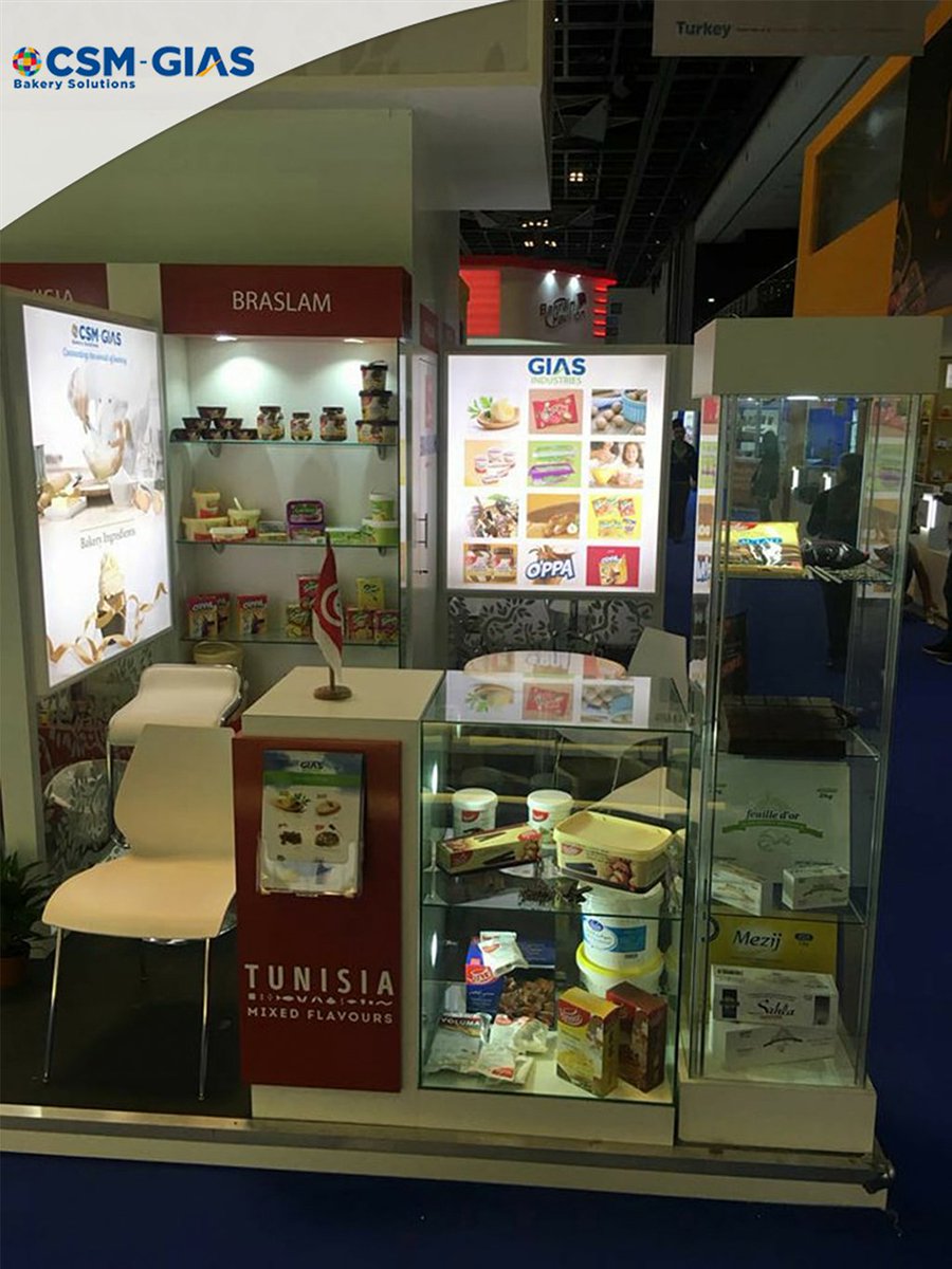 CSMGIAS's tweet photo. CSM GIAS et le groupe Slama participent actuellement au salon #Gulfood 2018 à #Dubaï, qui a lieu du 18 au 22 février au Dubai World Trade Center. La délégation tunisienne est importante avec de nombreuses sociétés. #MixedFlavours #Tunisie #Tunisia #Gulfood2018 #Dubai #CSMGIAS https://t.co/QGakK5YvPZ