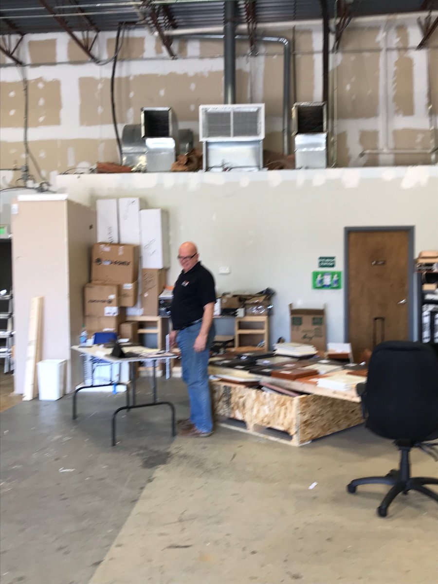 HDI BHM Sales Manager prepping samples for our Sales Team Additions @AdriaHDI