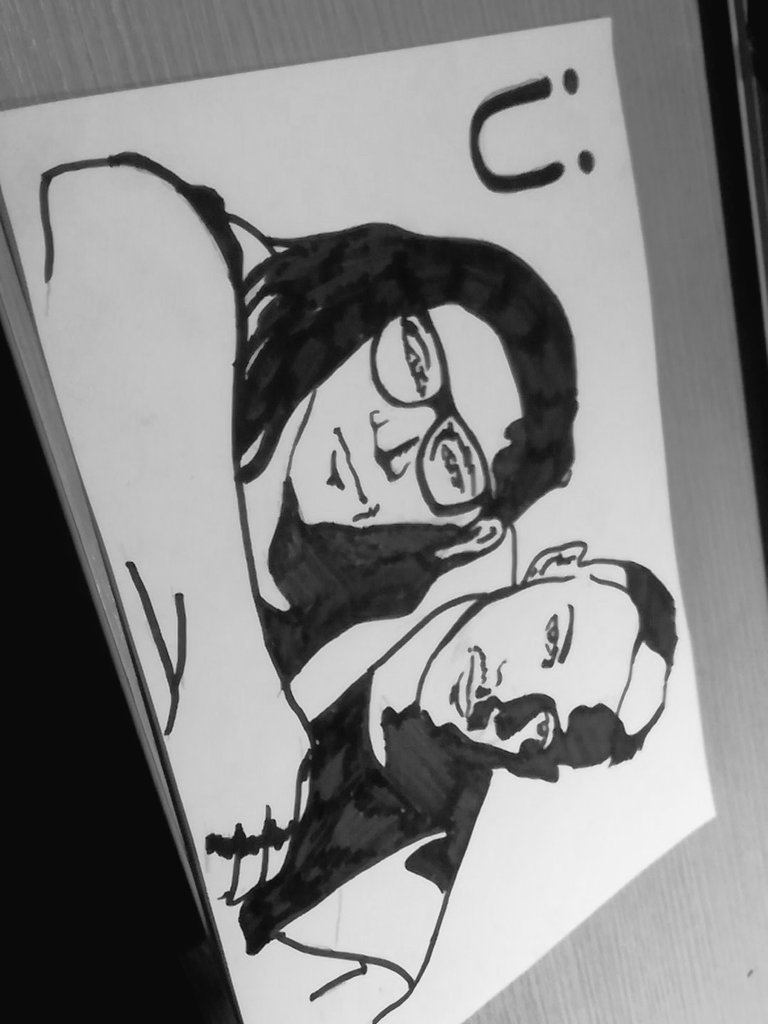 sofy_dimo07's tweet photo. @_diplo_ @Skrillex #fanart #jackü made in 5min lol https://t.co/y9BMxyYHSA
