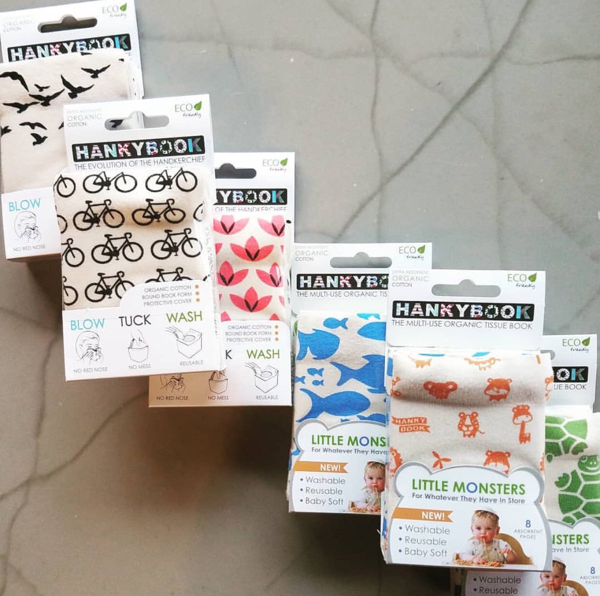 Helping make the world greener 🌎💚 Shop <a href="/GreenStoreLR/">The Green Corner Store</a> new Hankybooks! The organic zero-waste alternative to paper tissues. Plus a variety of cute designs, perfect for kids! 👼🏻Use your Local card for 10% off in the tea shop. Located at 1423 Main Street in Little Rock. #LocalAR