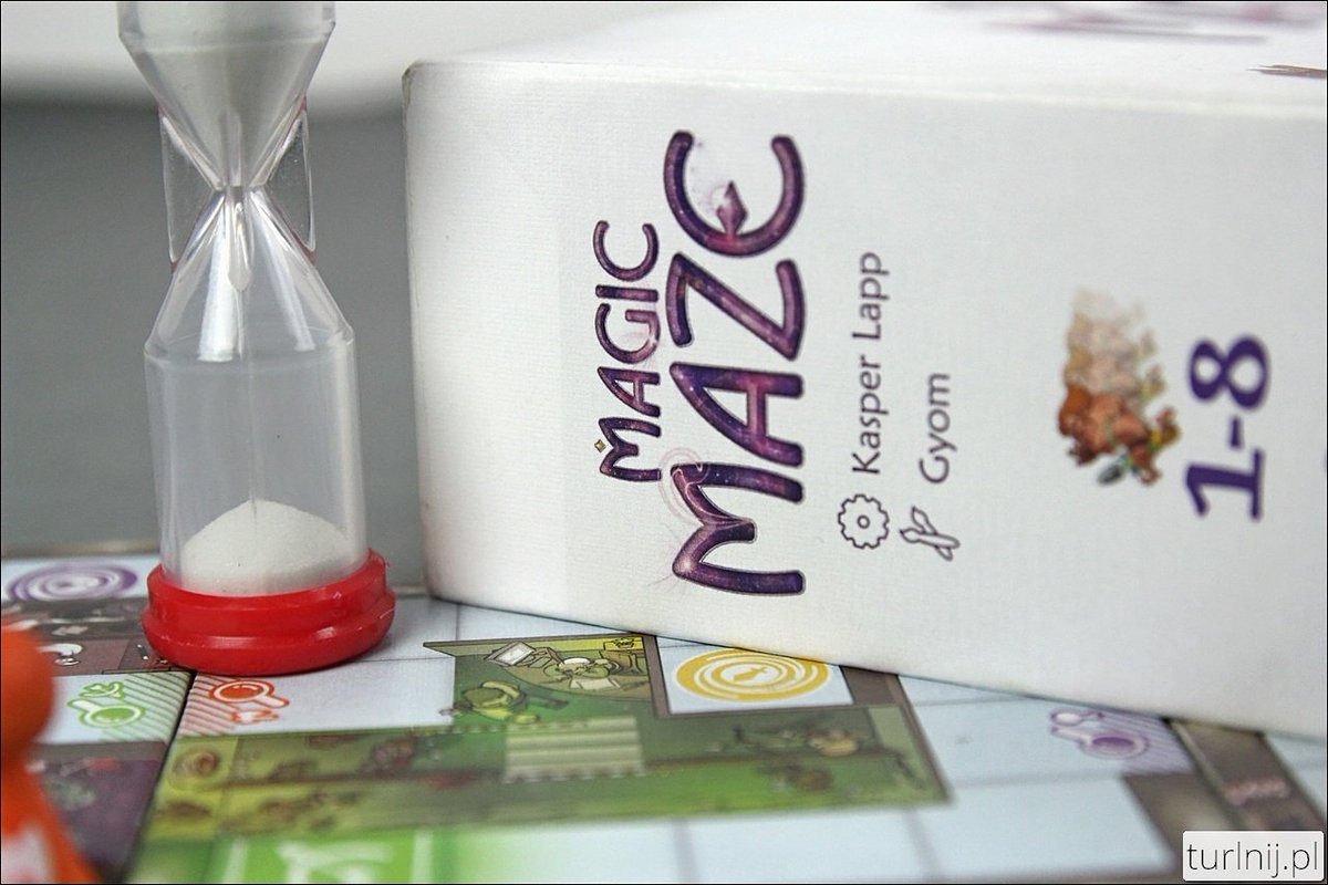 LacertaPL's tweet photo. Po raz kolejny @Turlnij przedstawia naszą grę w obiektywie - tym razem Magic Maze! 😍 https://t.co/wZog08AYFm