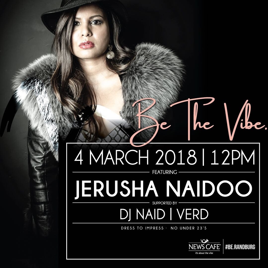 JerushaMusic's tweet photo. If you love 90’s R&amp;B, then this is the event for you. I'll be performing (amongst others)my *SMASH HIT “For Life” #jerushamusic together with #MrLoveSongs #MrR&amp;B himself “VERD”@VerdRnbEaton.
Date: 4 March 2018
Venue: Newscafe’ Randburg 
Time: 12pm onwards https://t.co/EN1e1b6iRN