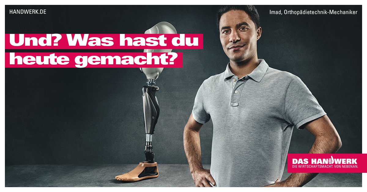 dashandwerk's tweet photo. „Und? Was hast du heute gemacht?“ – Handwerker können diese Frage mit gutem Gewissen und Stolz beantworten.
Jeden Tag sieht man den Fortschritt und das Ergebnis der eigenen Arbeit. In diesem Jahr möchten wir besonders das Thema "Erfüllung" in den Fokus stellen. 👨‍🔧👩‍🔧 https://t.co/1bGRN5iE4Z