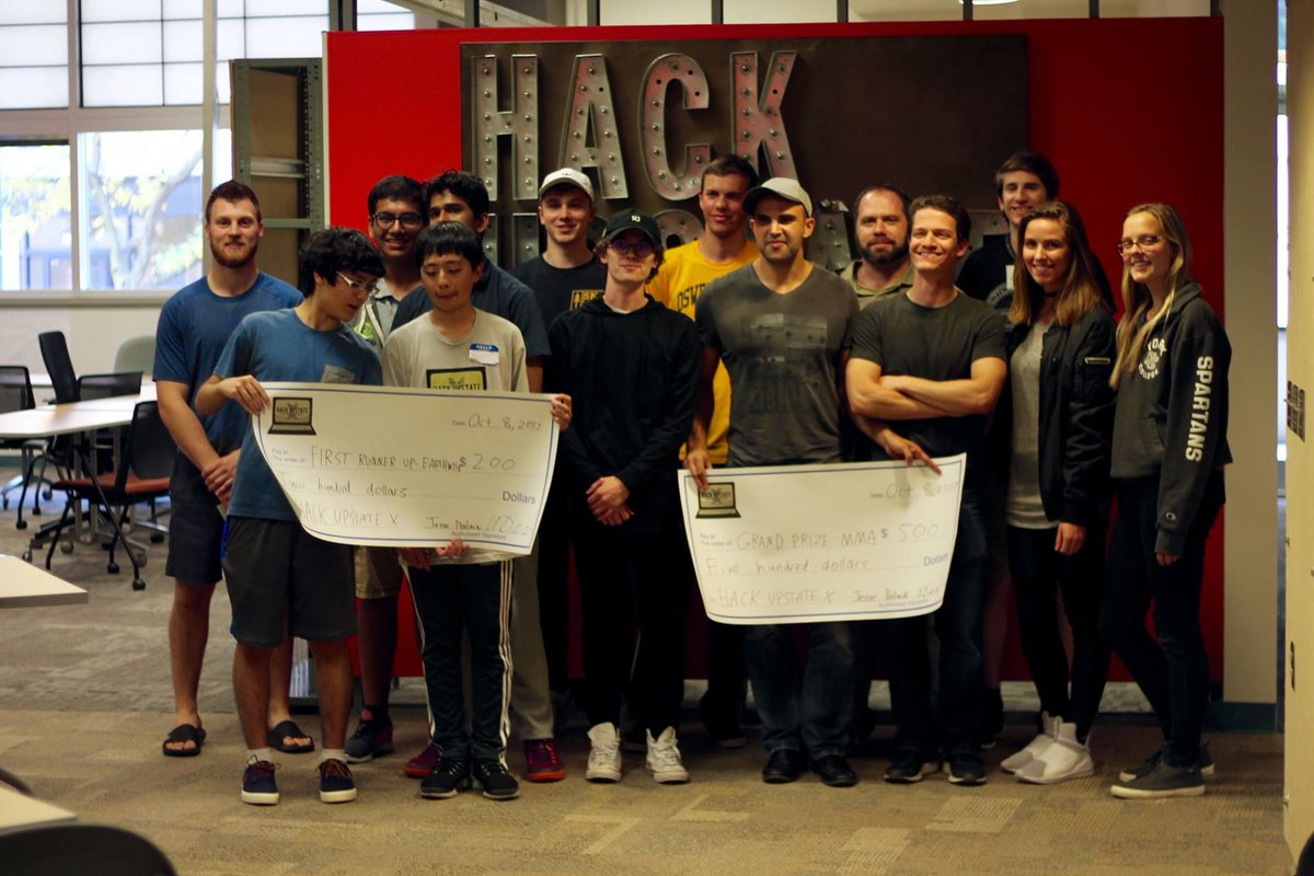 Hack Upstate XI is less than two months away! Sign up today! buff.ly/2EMNQHp #hackupstate #codelocal #hackathon