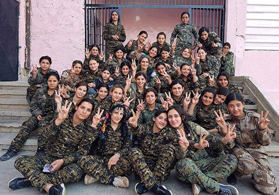 DesyJTruesdale's tweet photo. Evil erdogan FEARS the Brave Women of #Gods #YPJ #YPG https://t.co/HhjpFLLKtb
