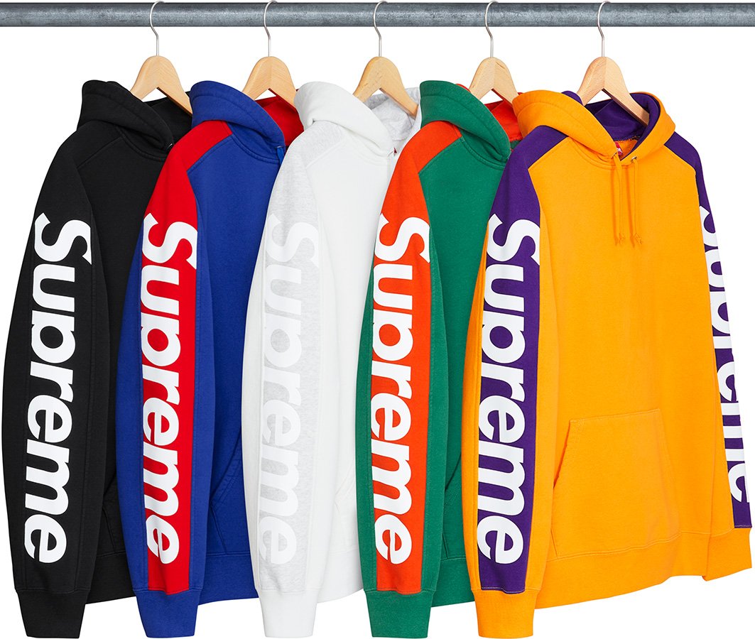 supreme hooded sideline jacket