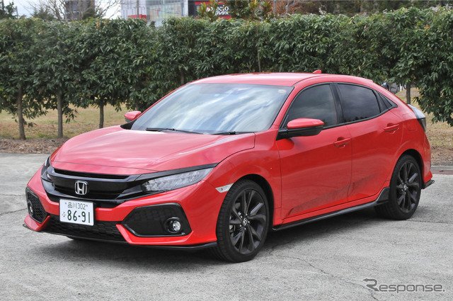 ホンダシビックハッチバック試乗