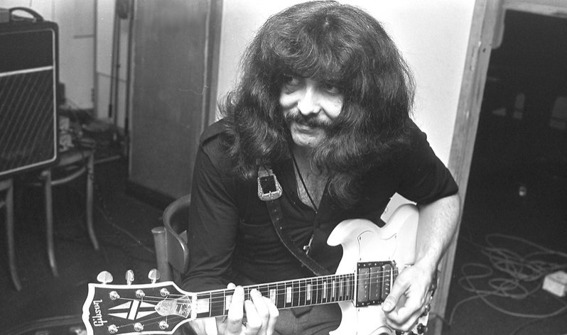 Happy birthday to Tony Iommi. Photo c.1970. 