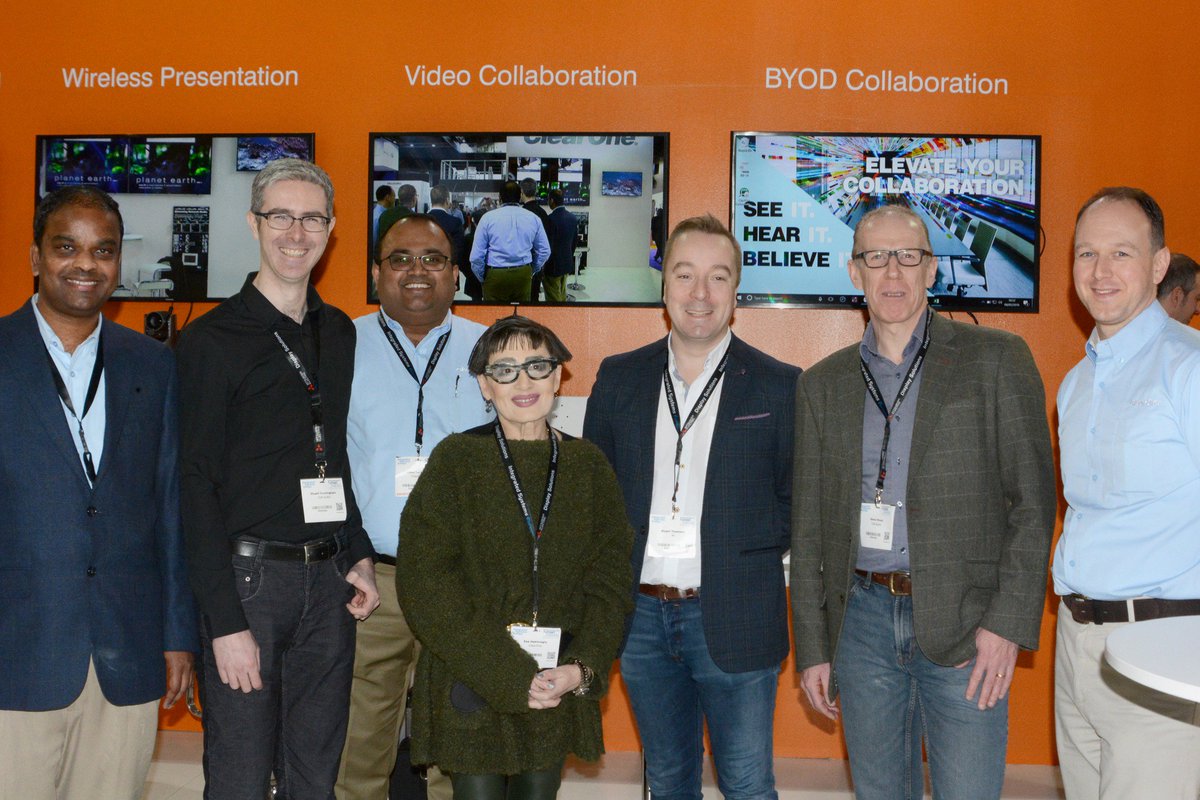 PSNEurope's tweet photo. After a 'successful' #ISE2018, @ClearOne has announced that @CUKAudio will take on its distribution in the UK and Ireland: https://t.co/JFMUA4YPiY https://t.co/QtPiKk8sWF