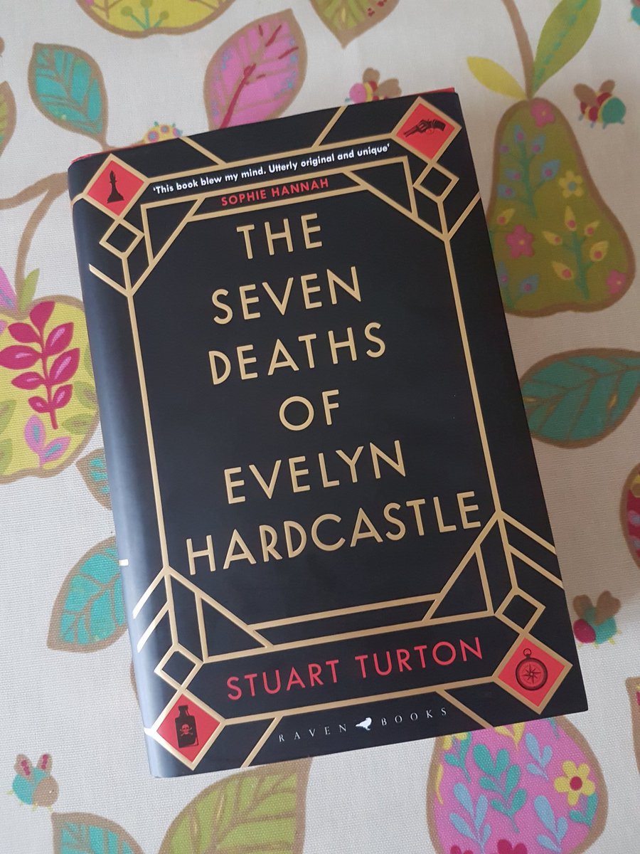 Oh my goodness. I've just finished the best book I've read in years by @stu_turton; like watching a game of Cluedo while stuck in Groundhog Day! In keeping with the story I've handed it to child No.1 for the whole thing to begin again... ♝#SevenDeaths