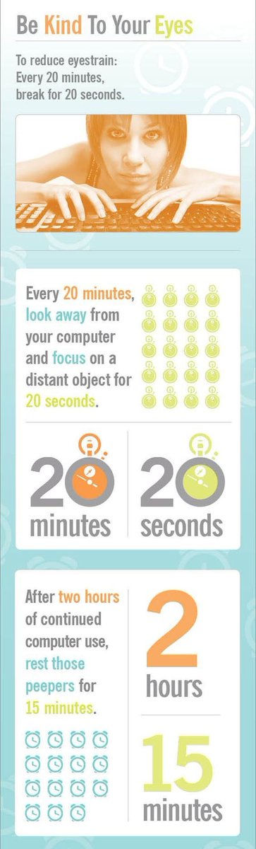 If you are reading this message, chance are you have been staring at a screen for a while without looking away. Give your eyes a rest with the 20-20-20 rule and come in to see us if you still need a little extra help in seeing your device screens.