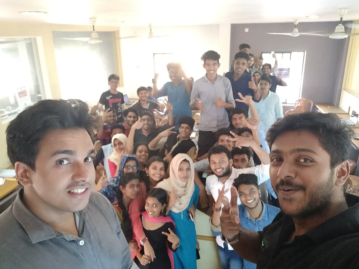 abhir6m's tweet image. That was an amazing two day session on AR/VR at SSM Polytechnic, Tirur. You guys are amazing. More Unity 3D developers means more awesome AR/VR content. #AR #VR @Unity3DIndia @UnityTvm