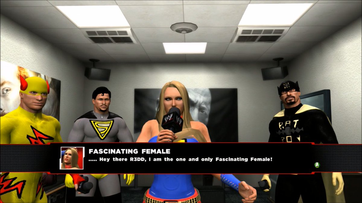 GCAWRESTLING2K's tweet photo. Last night we witnessed more from @r3dd210's journey in another #WrestleVerse! He met the #FairnessFederation that say, they can help him get back to the #GCAWrestleVerse! Those so called heroes, look awfully familiar.... #GCAWrestling #WWE2K18 #PS4 #YouTube #PS4Community #Gaming https://t.co/NH5gSxUBVm