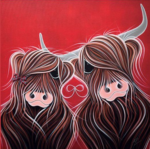 JUST IN! This gorgeous original by Jennifer Hogwood called 'Herd You Love Me' This is the piece behind the long sold out limited edition - a great opportunity to own the original! #cows #cute <a href="/DeMontfortFA/">DeMontfort Fine Art</a> theacorngallery.co.uk/collections/je… Free Shipping