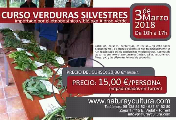 nyceducacion's tweet photo. Vols aprendre sobre verdures silvestres? Dissabte 3 de març al #CAVedat de @NaturayCultura2 https://t.co/u8UP0k7OMC https://t.co/to36Fo1ETT
