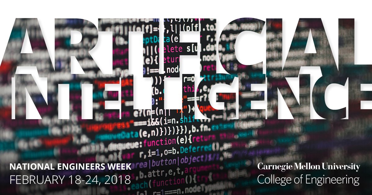 With a particular focus on #machinelearning &amp; advanced algorithms, our #AI research is being conducted &amp; tested in applications ranging from facial recognition to systems that can autonomously find &amp; fix software bugs before they are exploited. #Eweek2018 cmu.li/Uq5230igpy8