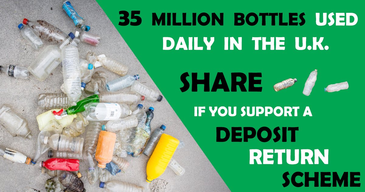 GreenpeaceUK's tweet photo. Every year 12 MILLION tonnes of plastic waste enters our oceans. 

We must tackle plastic pollution, and a deposit return scheme is a great way of doing so.

RT if you want to #EndOceanPlastics 

#plasticpollution #BluePlanet2 https://t.co/YdLCD8gXyE