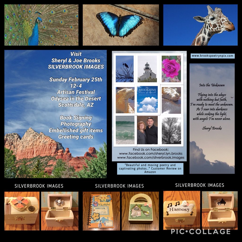 <a href="/cerretanews/">Jaime Cerreta</a> <a href="/scottsdaleaz/">Phoenix - Scottsdale DISCOVER</a> <a href="/SocialInPhoenix/">Social N Phoenix</a> <a href="/azauthors/">Arizona Authors'</a> Support the Arts! Visit our booth- Artisan Festival @ Odysea in the Desert Sunday 2/25 12-4 in #Scottsdale, AZ! #booksigning #PhotographyIsArt #amwriting #poetrycommunity #ShopLocal #familyfun #smallbusiness #handmade