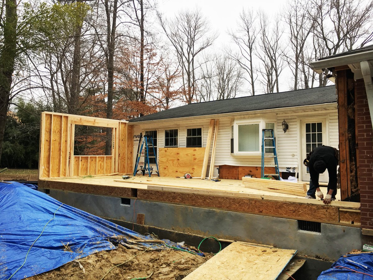 CellaConstruct's tweet image. This week we are starting a new 1-story residential addition project in the Woodlawn Manor neighborhood of Alexandria, VA. 

More pictures coming soon!

Wishing you all a great week ahead!
#TeamCella #NeverStopBuilding 🏠🔨