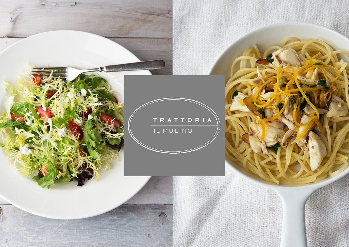 trattoria_im's tweet photo. In the pasta mood? The best of the city, Trattoria Il Mulino, delivered to your door, desk, or hotel via Postmates. Browse our menu now to get started!

Menu Link: https://t.co/xF1kXwrytm https://t.co/cpIrN0opVB