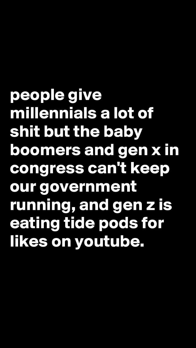 msangibrahim's tweet photo. #LeaveTheMillennialsAlone ✌🏻 https://t.co/1NKO5RgGjI