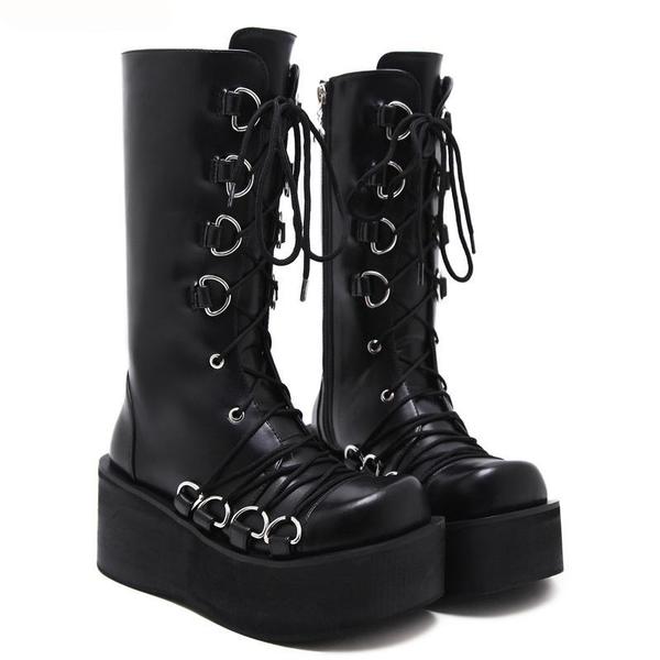 Goth Stomper Boots 
