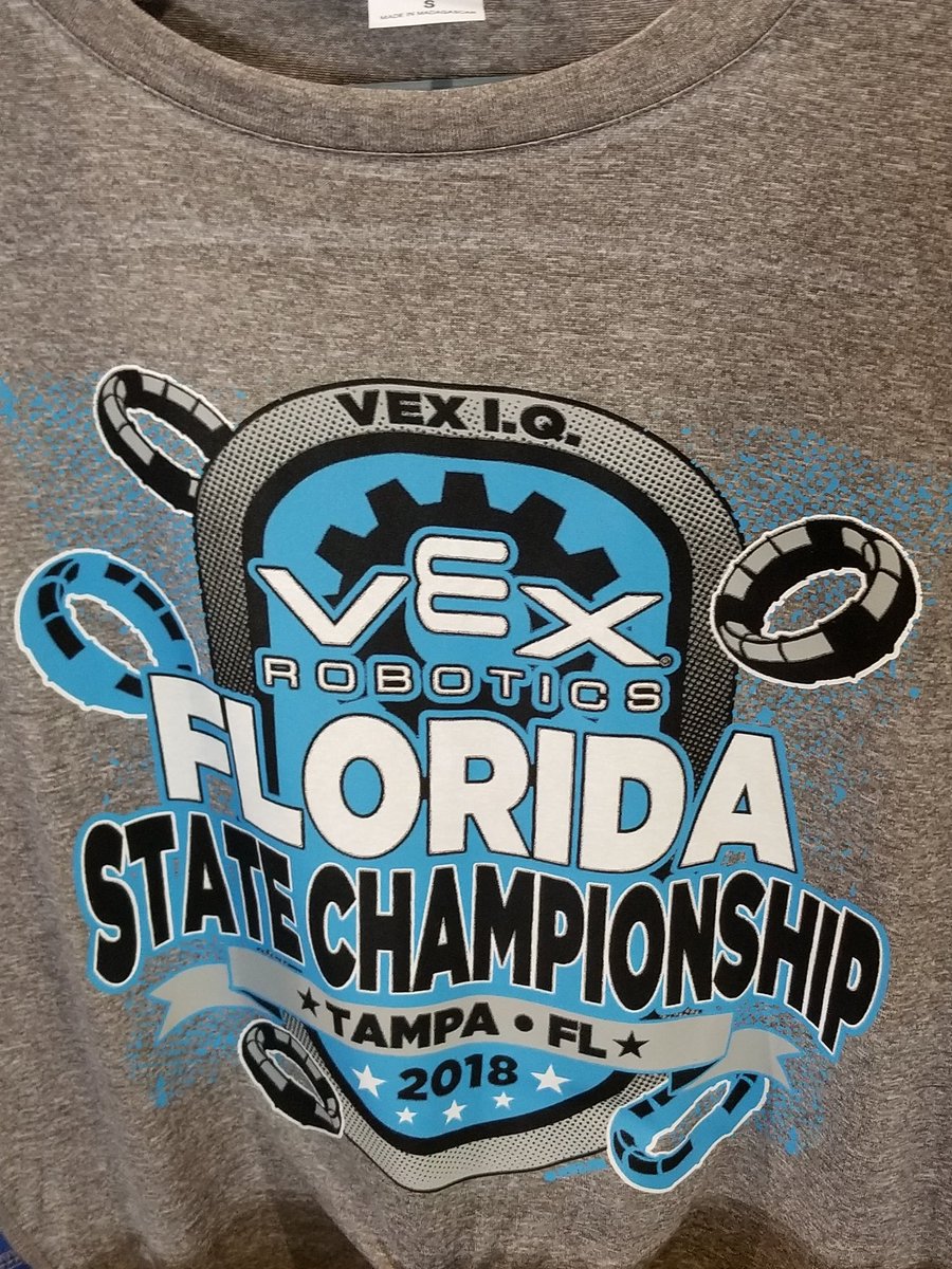 TeachGresham's tweet photo. MLE is in Tampa for Robotics State Competition! Our 1st year having a Robotics Club! Way to go MLE! @browardschools @BrowardSTEM @MarlenVeliz1 @joanrosa16 @HendHafez5 #BrowardStrong #MLERobotics https://t.co/sMb8CKtykm