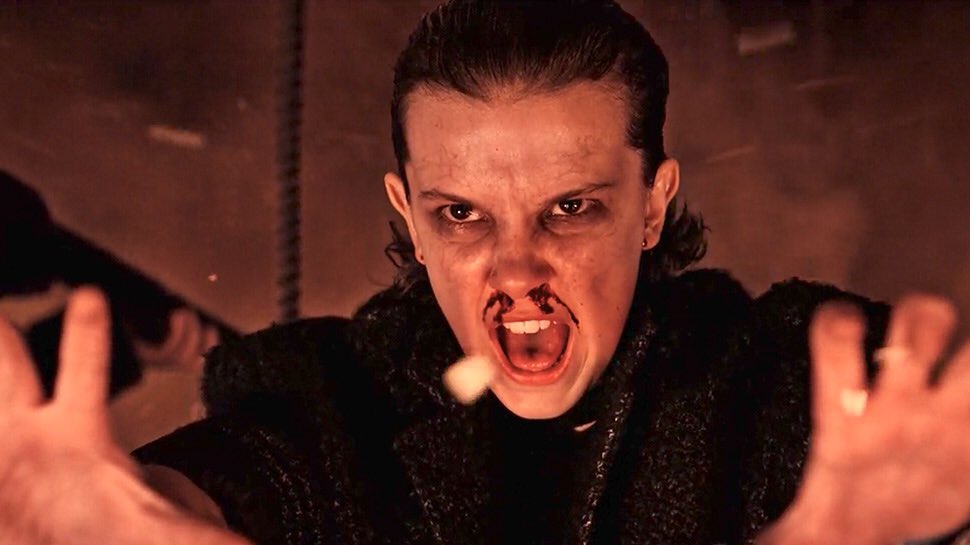 NetflixLifee's tweet photo. Happy birthday to @Stranger_Things star @milliebbrown! Eleven turns 14 today https://t.co/Ty5JHvjgYY
