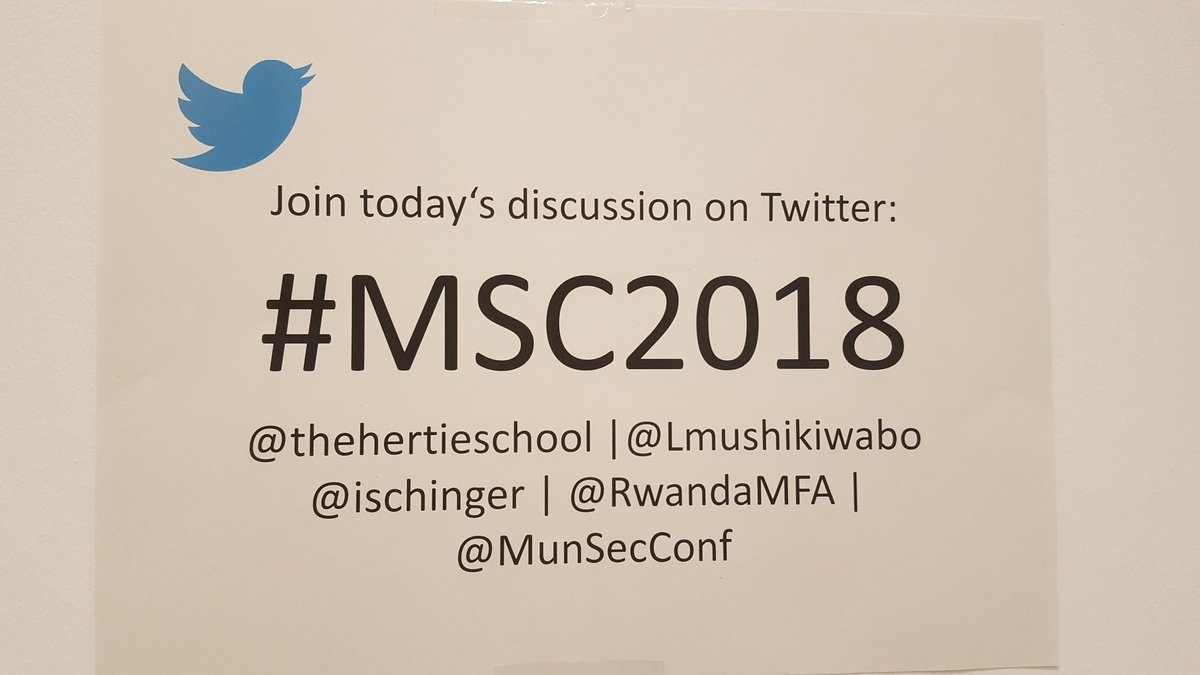 RwandaInGermany's tweet image. Hon. @LMushikiwabo delivering keynote at #MSC2018 follow-up event at @thehertieschool: talking about key outcomes, Germany-Rwanda/Africa relations . @RwandaMFA