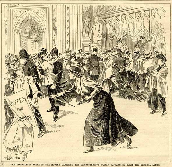Ladies Allowed! How women were banned from Central Lobby, and re-admitted 100 years ago ukvote100.org/2018/02/19/lad…