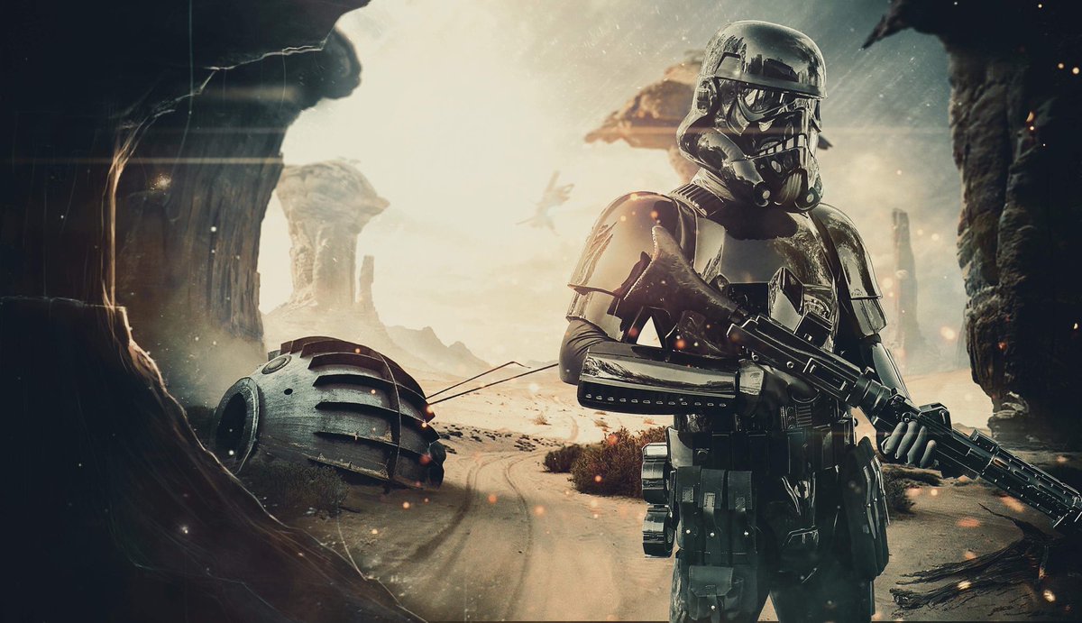 When the smoke clears and the dust settles, our troopers stand tall. <a href="/501stLegion/">501st Legion</a> TX-22191