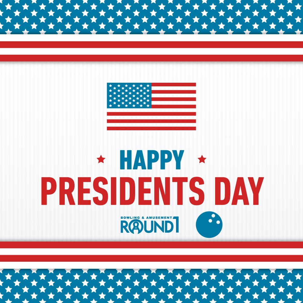 Round1Grapevine's tweet photo. Happy Presidents Day!  Did you know President Truman opened the first White House bowling alley in 1947?  It was a two-lane alley built in the West Wing. #PresidentsDay #Bowling https://t.co/m0UHgayzcH