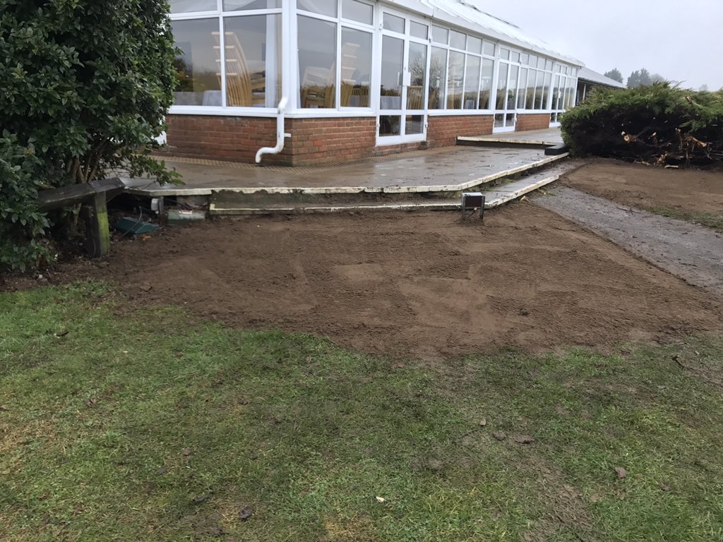 JG_GREENKEEPER's tweet photo. So it hasn't been the best day @ChesDowns as weather was not on our side but not the less doesn't stop @andycopeland088 and @IainBiggs from anything here some work we done today https://t.co/SQLJ0phSgu