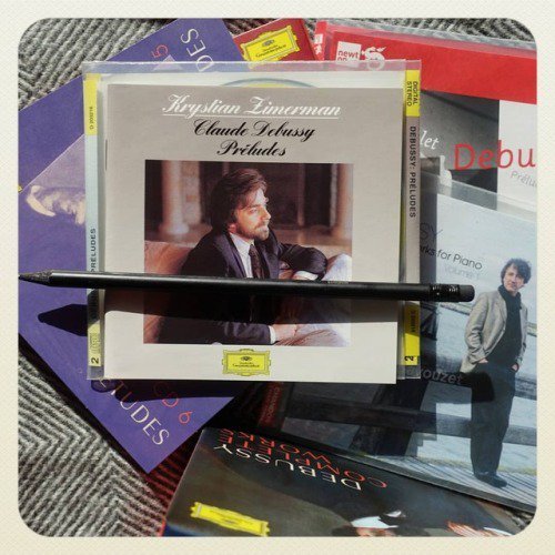 ClassicalCritic's tweet photo. #morninglistening to one of the classic #Debussy recordings on @dgclassics

Amazon: https://t.co/eIrJTWEaK4

The #Preludes w/#KrystianZimerman

comparing it to the complete #ClaudeDebussy Edition’s contents, feat. #PierreLaurentAimard.

#classicalcdcoll… https://t.co/ezbkhoWy82 https://t.co/a0EjrFGN2e