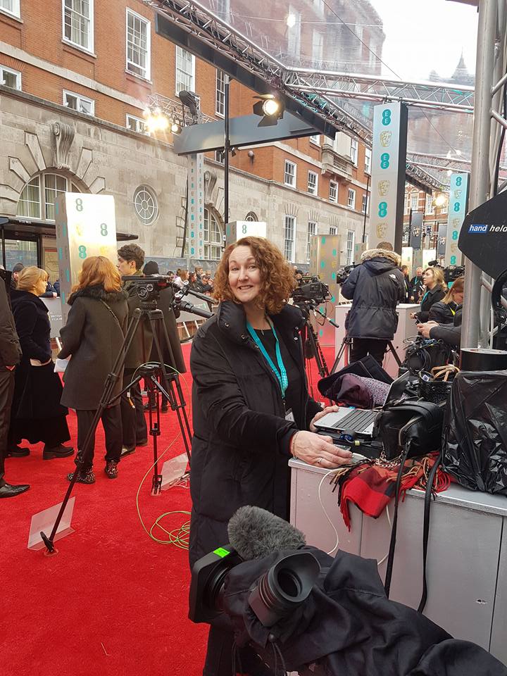 portaprompt's tweet photo. Busy Night at the Baftas yesterday, Five of us on site at one point. Penny, Louisa and Debbie in the photos https://t.co/vTTnwC8VqN