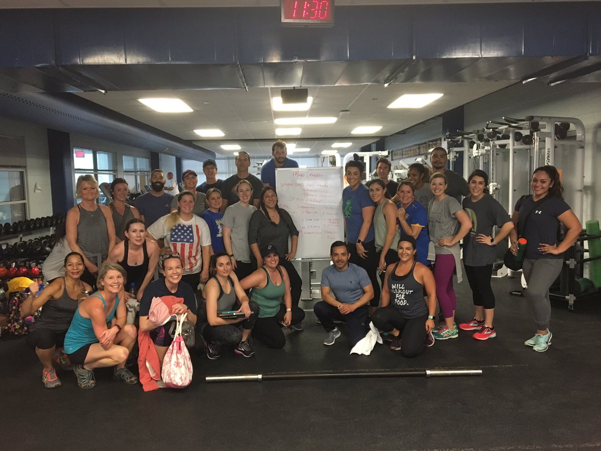 CrossFitMules's tweet photo. @AHISD Faculty crushed the workout today. This is real professional development! #AHProfile https://t.co/Q9PclZonpL