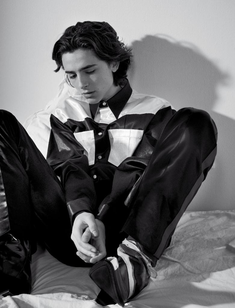 CalvinKlein's tweet photo. Leading light: Oscar-nominated star @realchalamet wears CALVIN KLEIN #205W39NYC for @VMAN. https://t.co/AlP2j22GJ5