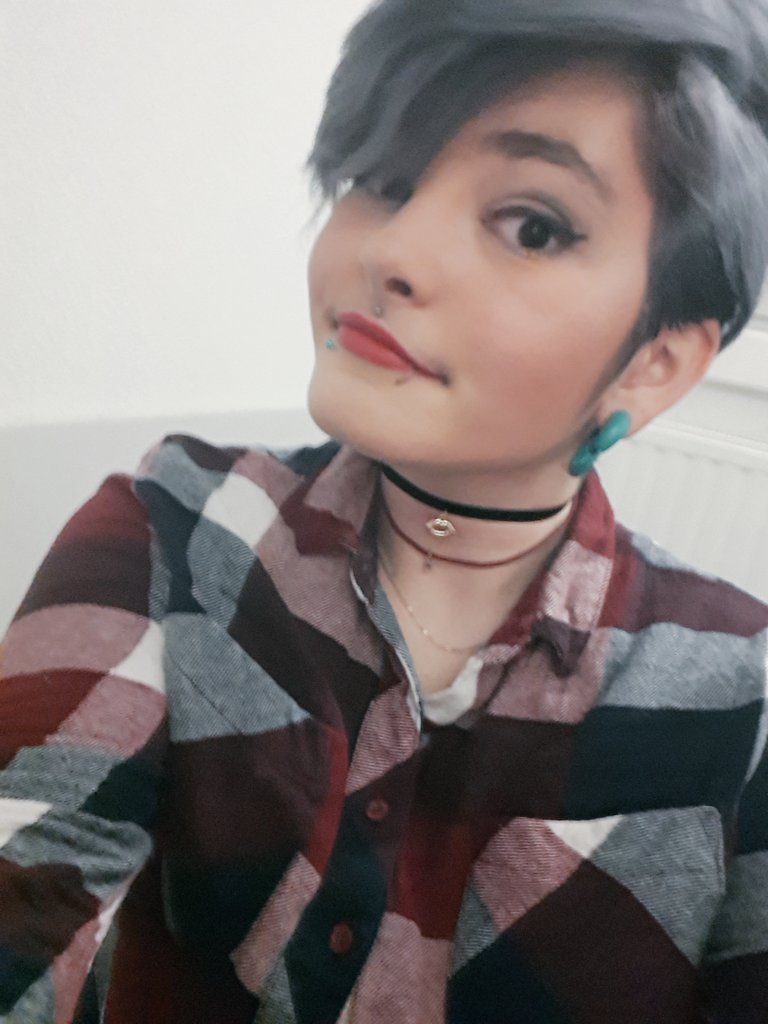 lenk_art's tweet image. Bonsweeeer 🌸💙🌸#NonBinaryBabes