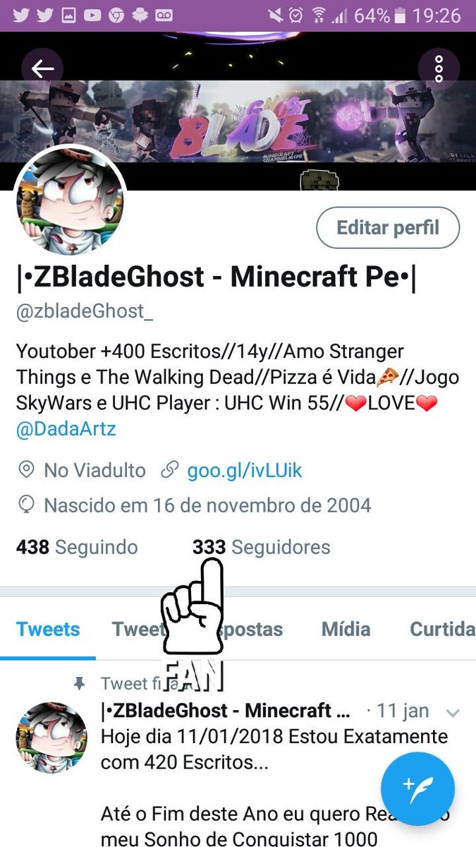|•ZBladeGhost - Minecraft Pe•| (@zbladeghost_) on Twitter photo 