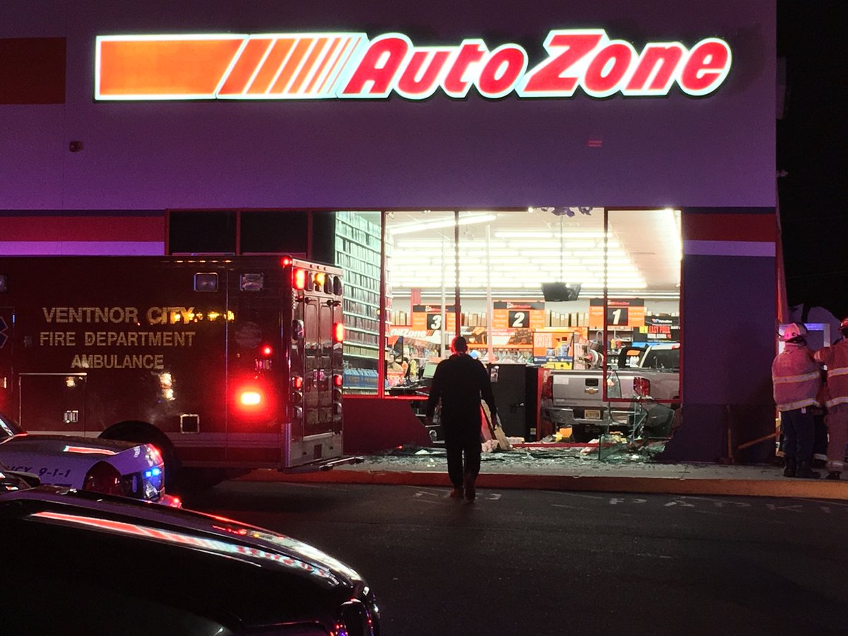 Ted Greenberg (@tedgreenbergnbc) on Twitter photo #BREAKING: pickup truck ends up inside AutoZone in Ventnor. Just saw one man wheeled on stretcher into ambulance. <a href="/NBCPhiladelphia/">NBC10 Philadelphia</a> @CydneyLongNBC10 <a href="/brian4NY/">Kiara Chahal</a> <a href="/911__ICE/">First Responder 🚨 🚨</a> <a href="/AtlanticCity911/">AtlanticCity911</a> <a href="/LyndaCohen/">Lynda Cohen</a> #BREAKING: pickup truck ends up inside AutoZone in Ventnor. Just saw one man wheeled on stretcher into ambulance. <a href="/NBCPhiladelphia/">NBC10 Philadelphia</a> @CydneyLongNBC10 <a href="/brian4NY/">Kiara Chahal</a> <a href="/911__ICE/">First Responder 🚨 🚨</a> <a href="/AtlanticCity911/">AtlanticCity911</a> <a href="/LyndaCohen/">Lynda Cohen</a>