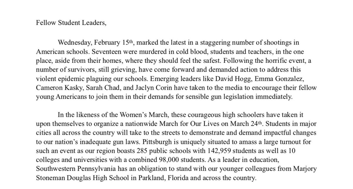 studentsofpgh's tweet photo. #MarchForOurLives event in Pittsburgh on Saturday, 03/24/18 #March4OurLives #StudentsMarchPGH #NeverAgain #NotOneMore https://t.co/VgmCZFS0Xa