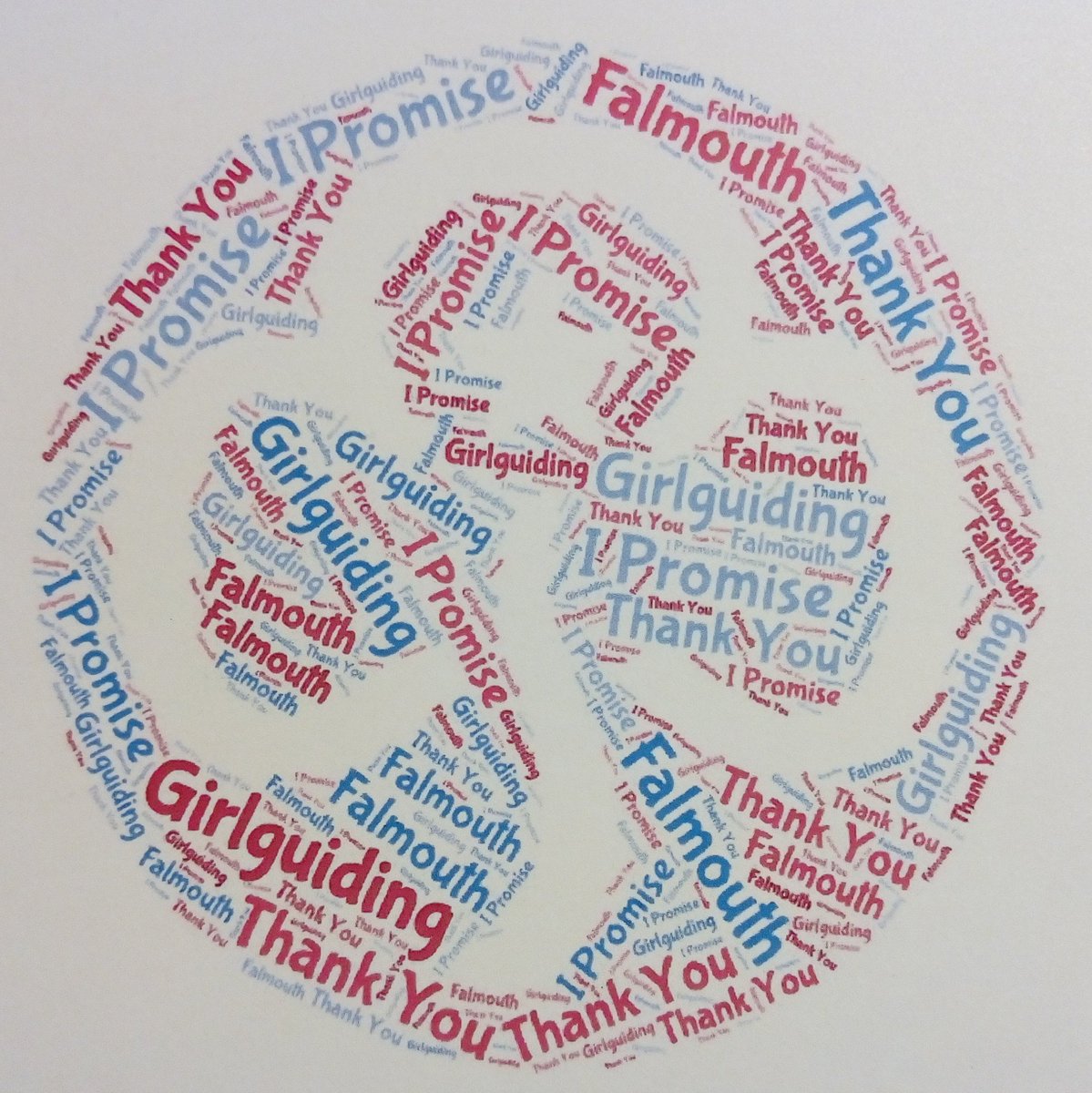 Trefoil thank-yous at the ready... countdown to #WTD2018 is on and we're ready for our #ThisIsImpact challenge! <a href="/guidingcornwall/">Girlguiding Cornwall</a> @wagggs_world