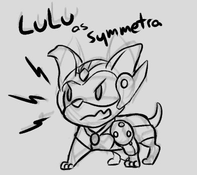 A little doodle for the star of #puppyrumble

Most aggressive Symmetra player I've seen in a while!