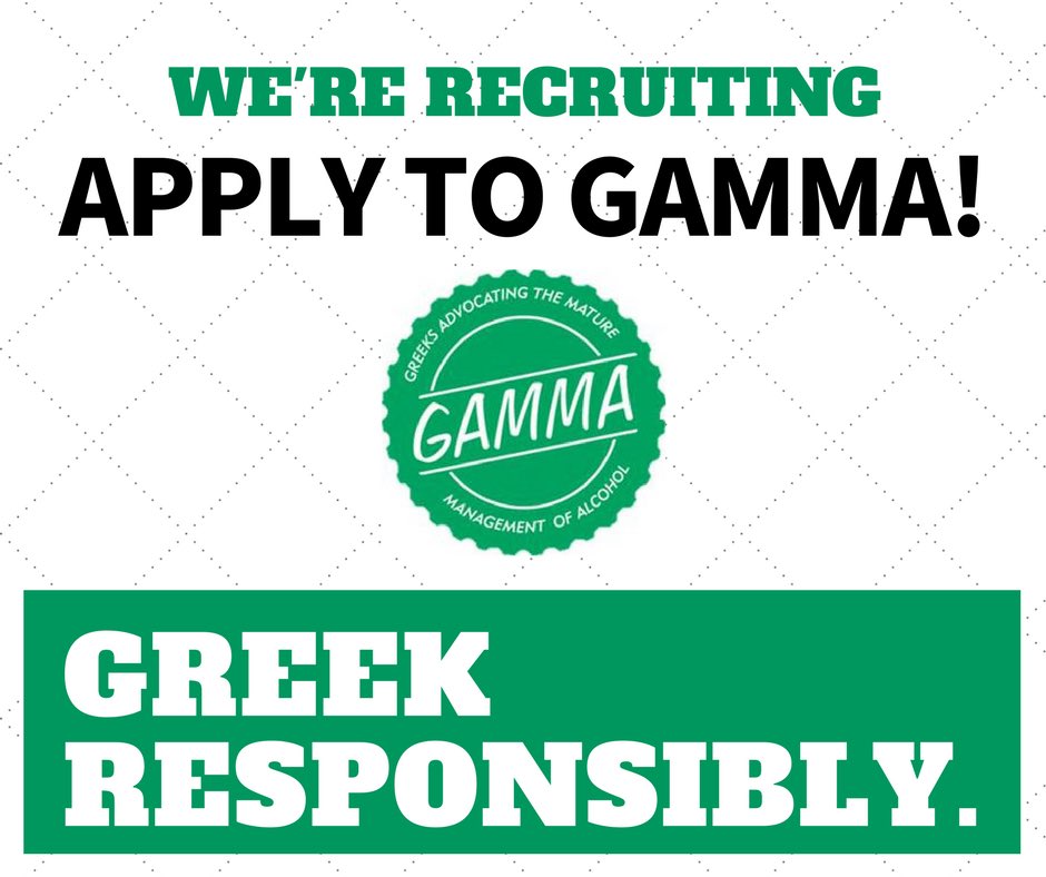GAMMAMizzou's tweet photo. @MizzouIFC GAMMA is recruiting! It would be great to have representation from more IFC chapters. Apply today!https://t.co/3X9LWIRJTP https://t.co/WZbvlRaAb8