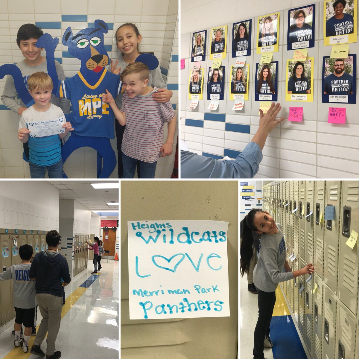 Four lucky RISD schools received random acts of kindness from RHE; kicking off Wildcats Week of Kindness! Each school has been challenged to continue spreading kindness throughout RISD! @YalePTA @MPEPanthers Brentfield Elementary @ACMPTA @RISDCouncilPTA @RHeightsElem