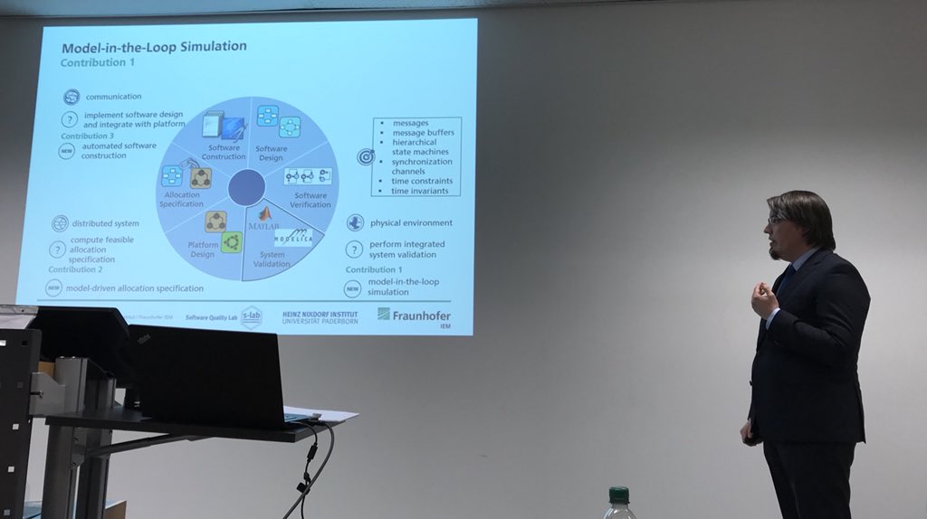 SoftwareQLab's tweet image. We congratulate our former s-lab colleague Uwe Pohlmann @upohlm, now researcher at @FraunhoferIEM, to his successful PhD defense at @unipb last Friday. Title of his thesis:
„A Model-driven Software Construction Approach for Cyber-Physical Systems“ Well done! ✅ 👍